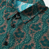 Green Vintage Floral Shirt
