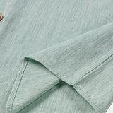 Comfort Sport Solid Green Short Sleeve Shirt