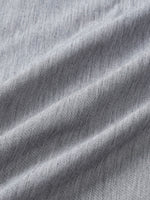 Comfort Sport Casual Solid Grey Short Sleeve Shirt