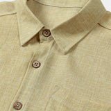 Solid Comfort Sport Relaxed Short Sleeve Shirt