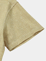Solid Comfort Sport Relaxed Short Sleeve Shirt