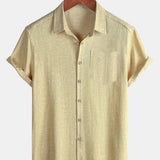 Solid Comfort Sport Relaxed Short Sleeve Shirt