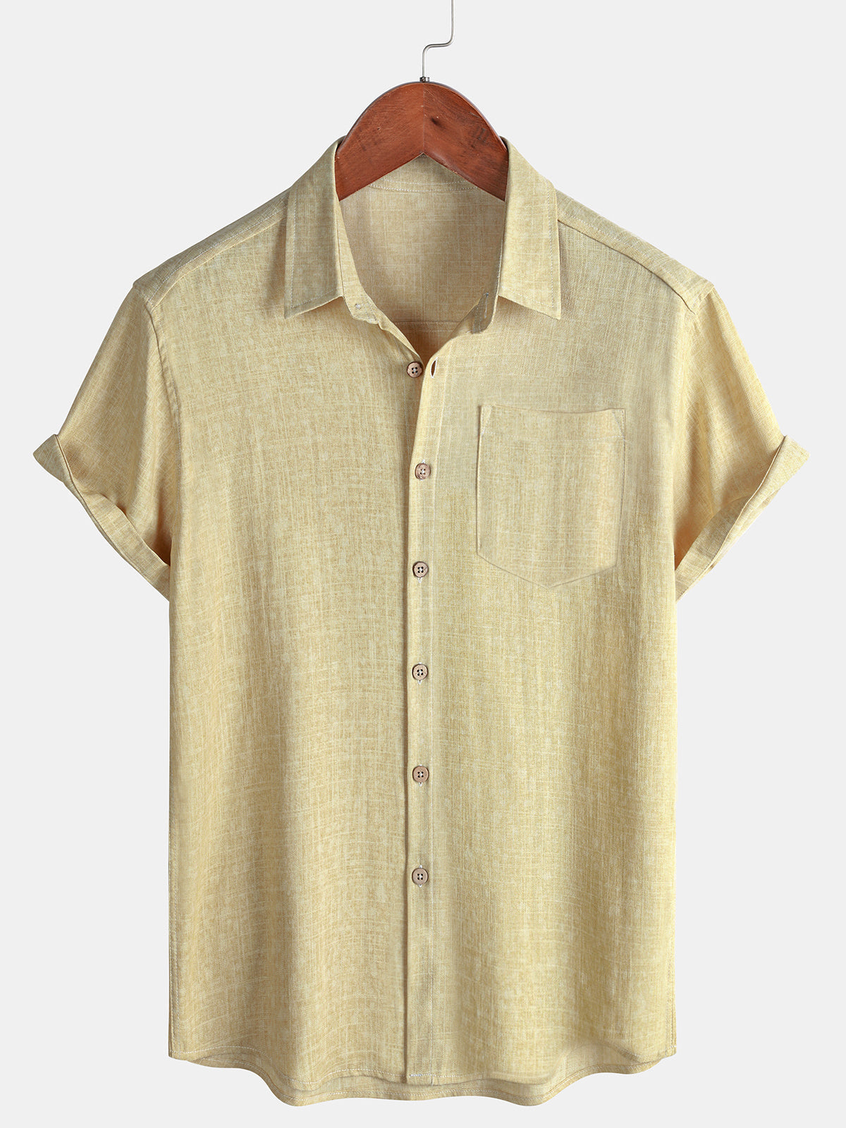 Solid Comfort Sport Relaxed Short Sleeve Shirt