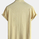 Solid Comfort Sport Relaxed Short Sleeve Shirt