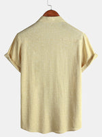 Solid Comfort Sport Relaxed Short Sleeve Shirt