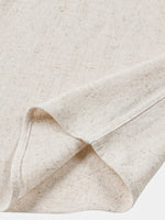 Comfort Sport Solid Beige Short Sleeve Shirt