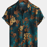 Retro Summer Beach Cruise Short Sleeve Shirt