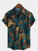 Retro Summer Beach Cruise Short Sleeve Shirt