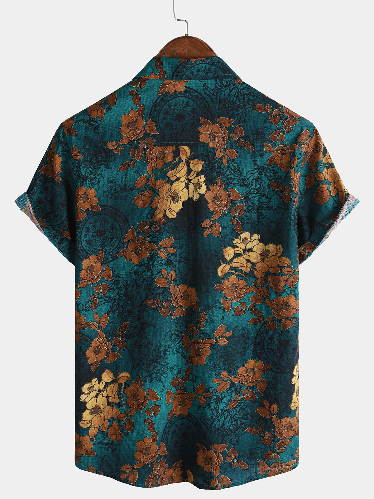 Retro Summer Beach Cruise Short Sleeve Shirt