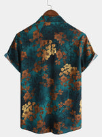 Retro Summer Beach Cruise Short Sleeve Shirt