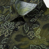 Green Vintage Floral Shirt