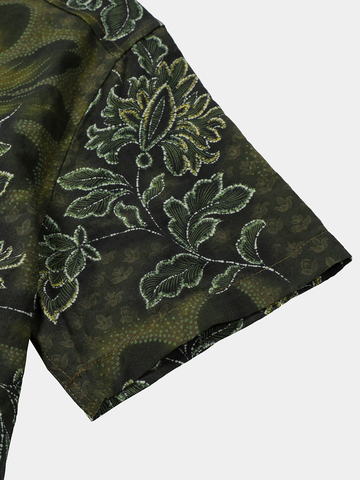Green Vintage Floral Shirt