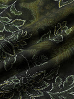 Green Vintage Floral Shirt