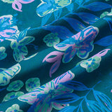 Blue Floral Hawaiian Shirt