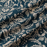 Green Vintage Hawaiian Paisley Floral Vacation Style Short Sleeve Shirt