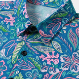 Floral Vacation Short-Sleeve Shirt