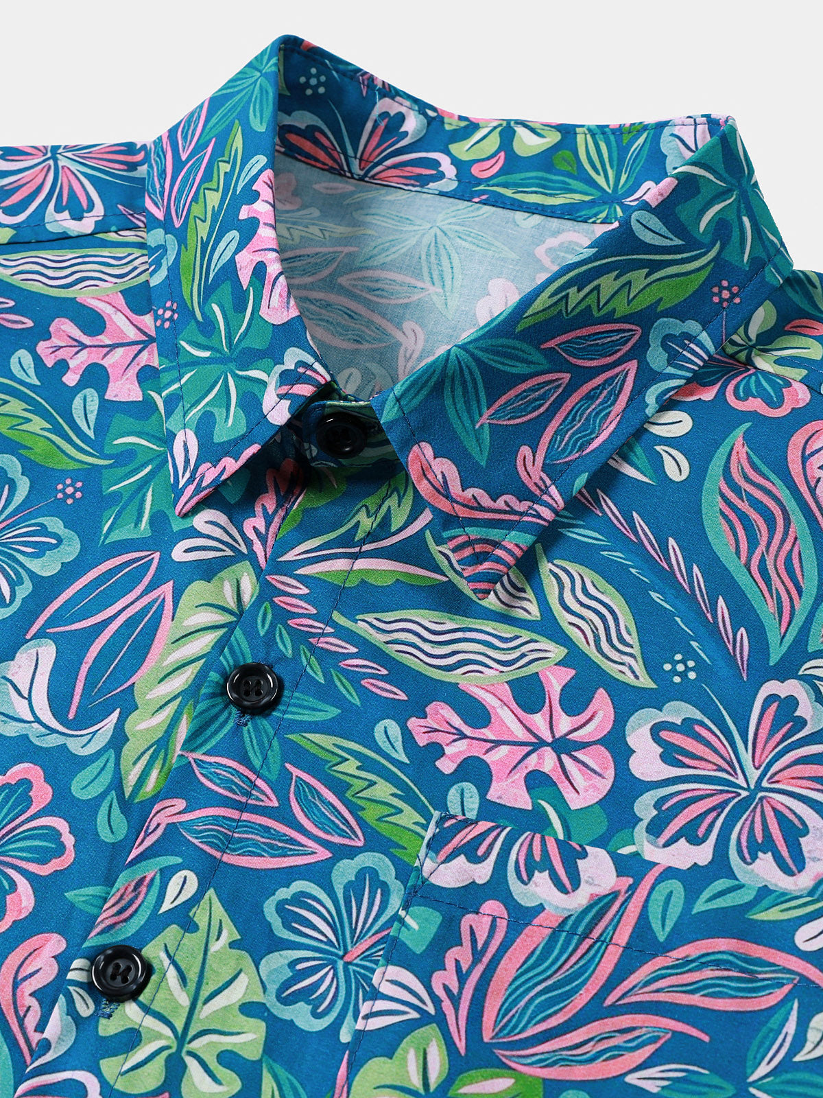 Floral Vacation Short-Sleeve Shirt