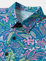 Floral Vacation Short-Sleeve Shirt