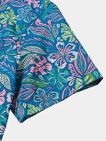Floral Vacation Short-Sleeve Shirt