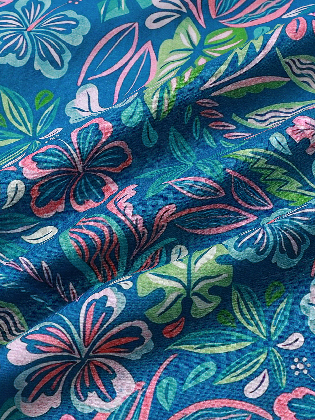 Floral Vacation Short-Sleeve Shirt