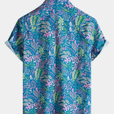 Floral Vacation Short-Sleeve Shirt