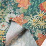 Tropical Summer Floral Short-Sleeve Shirt