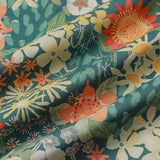 Tropical Summer Floral Short-Sleeve Shirt