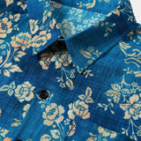 Floral Beach Vacation Short-Sleeve Shirt