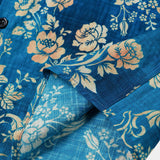 Floral Beach Vacation Short-Sleeve Shirt