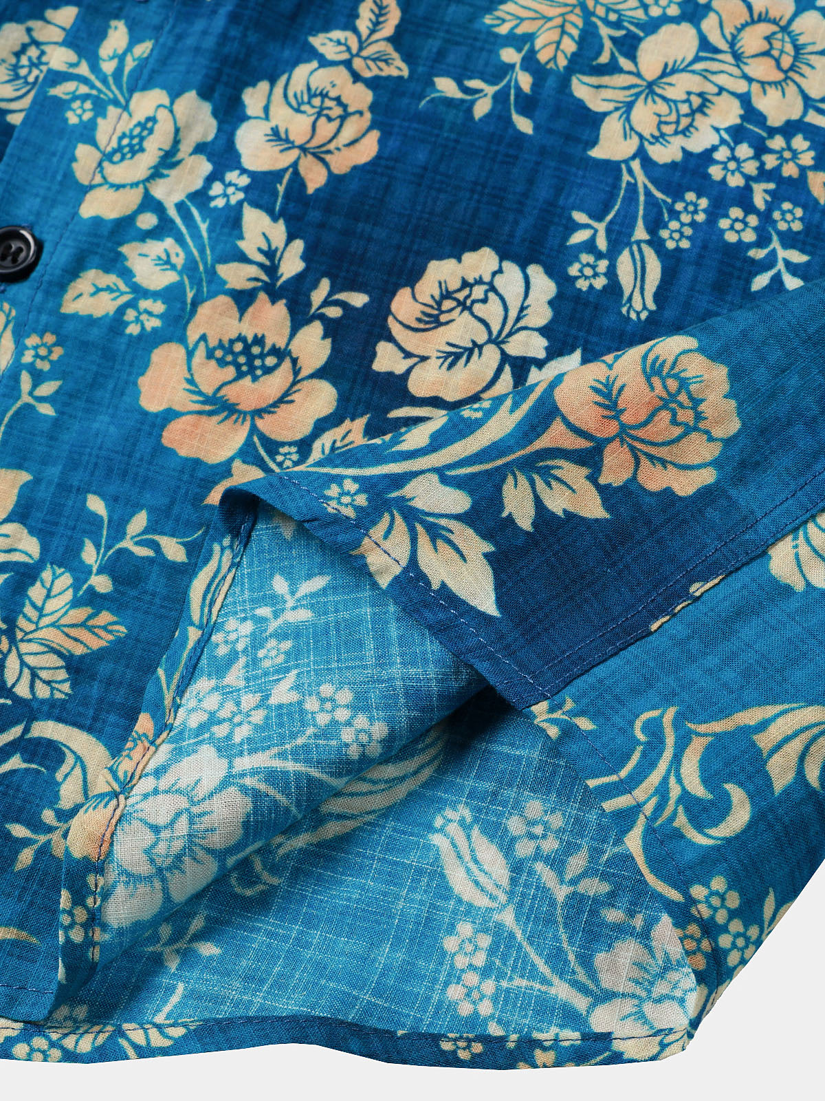 Floral Beach Vacation Short-Sleeve Shirt