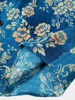 Floral Beach Vacation Short-Sleeve Shirt
