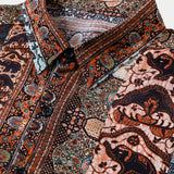 Elephant Bohemian Vintage Beach Short Sleeve Shirt