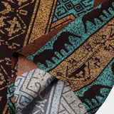 Tribal Geometric Vintage Short Sleeve Shirt