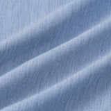 Comfort Sport Solid Blue Short Sleeve Shirt