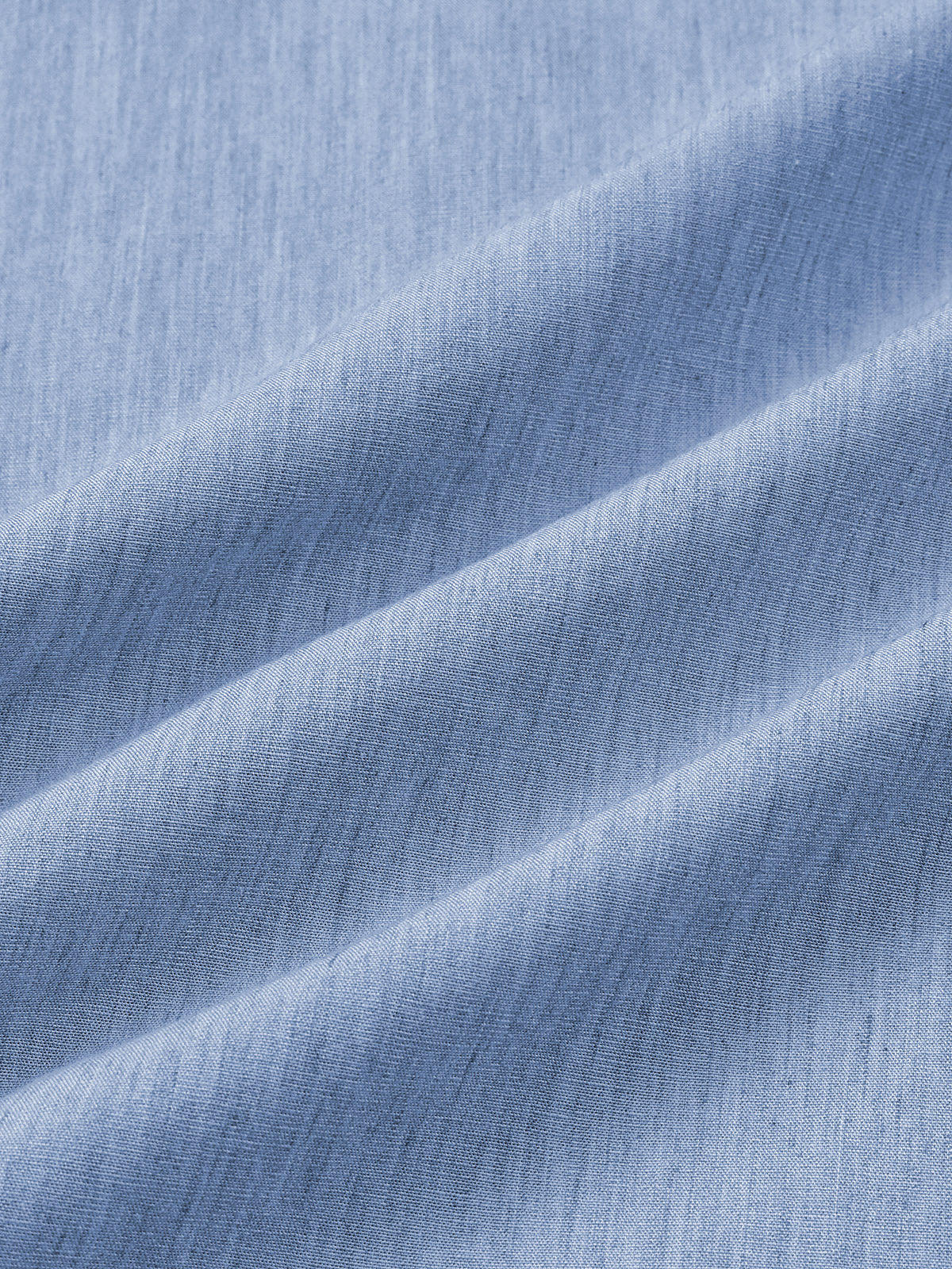 Comfort Sport Solid Blue Short Sleeve Shirt