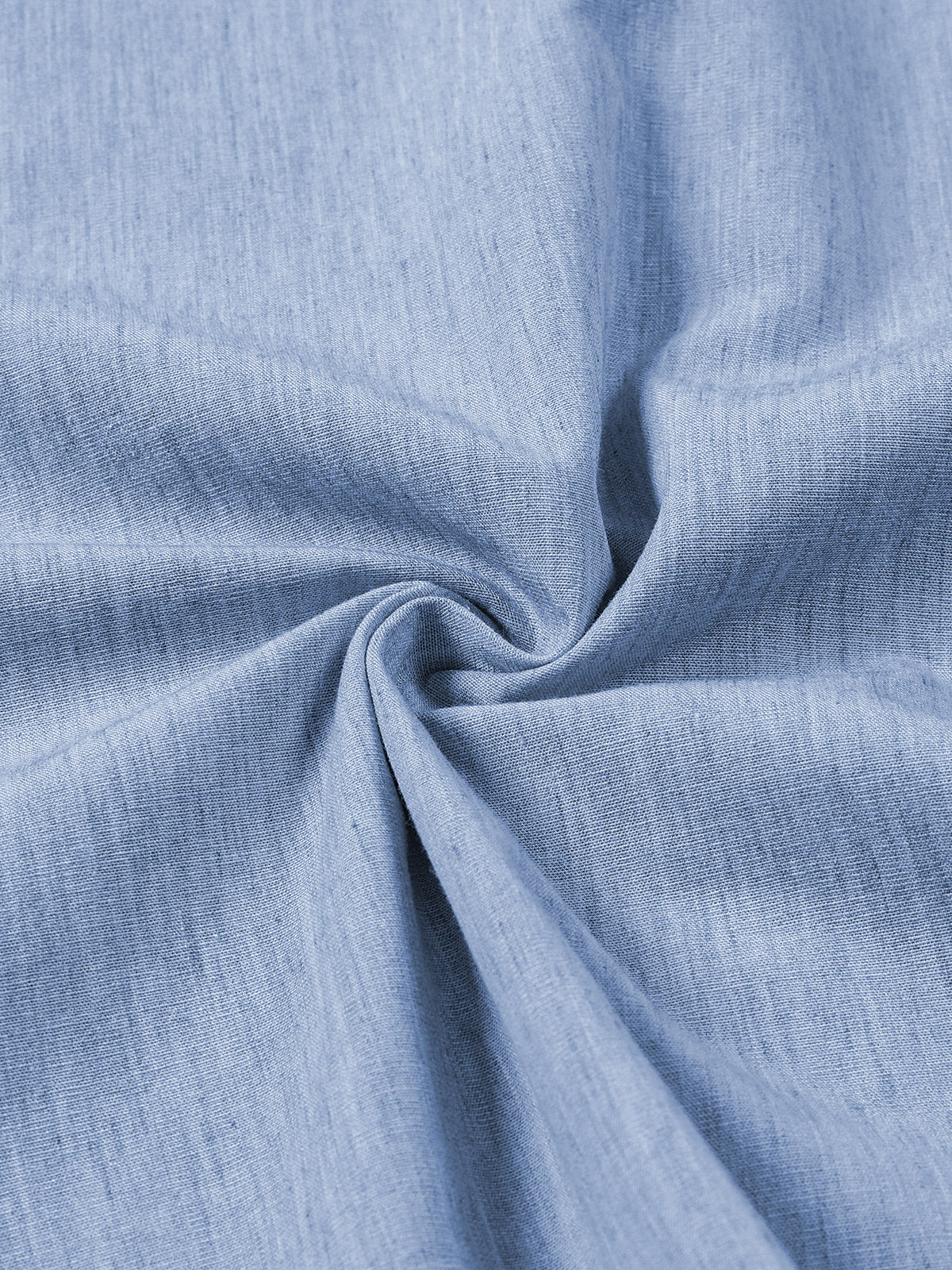 Comfort Sport Solid Blue Short Sleeve Shirt