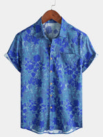 Blue Hawaiian Shirt