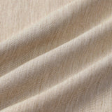 Comfort Solid Beige Short Sleeve Sport Shirt