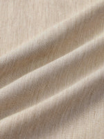 Comfort Solid Beige Short Sleeve Sport Shirt