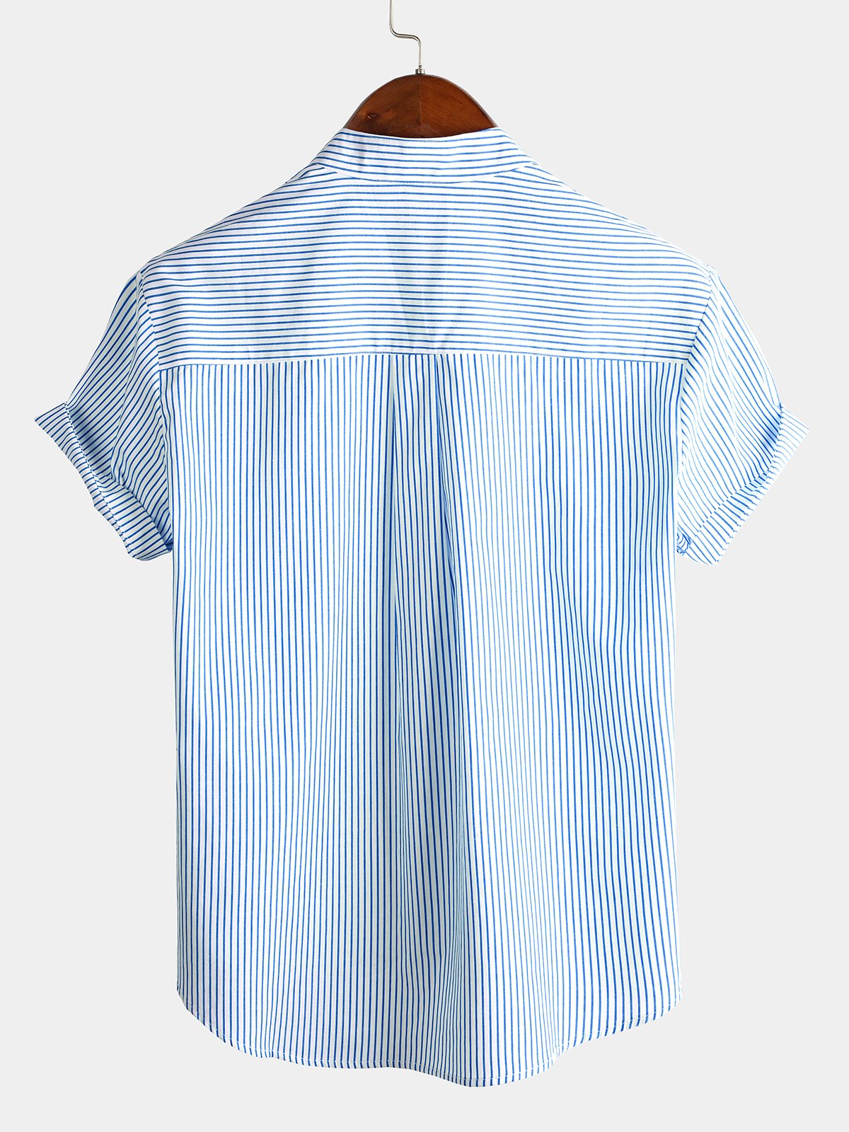 Striped Short-Sleeve Breathable Shirts