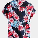 Tropical Floral Hawaiian Shirt