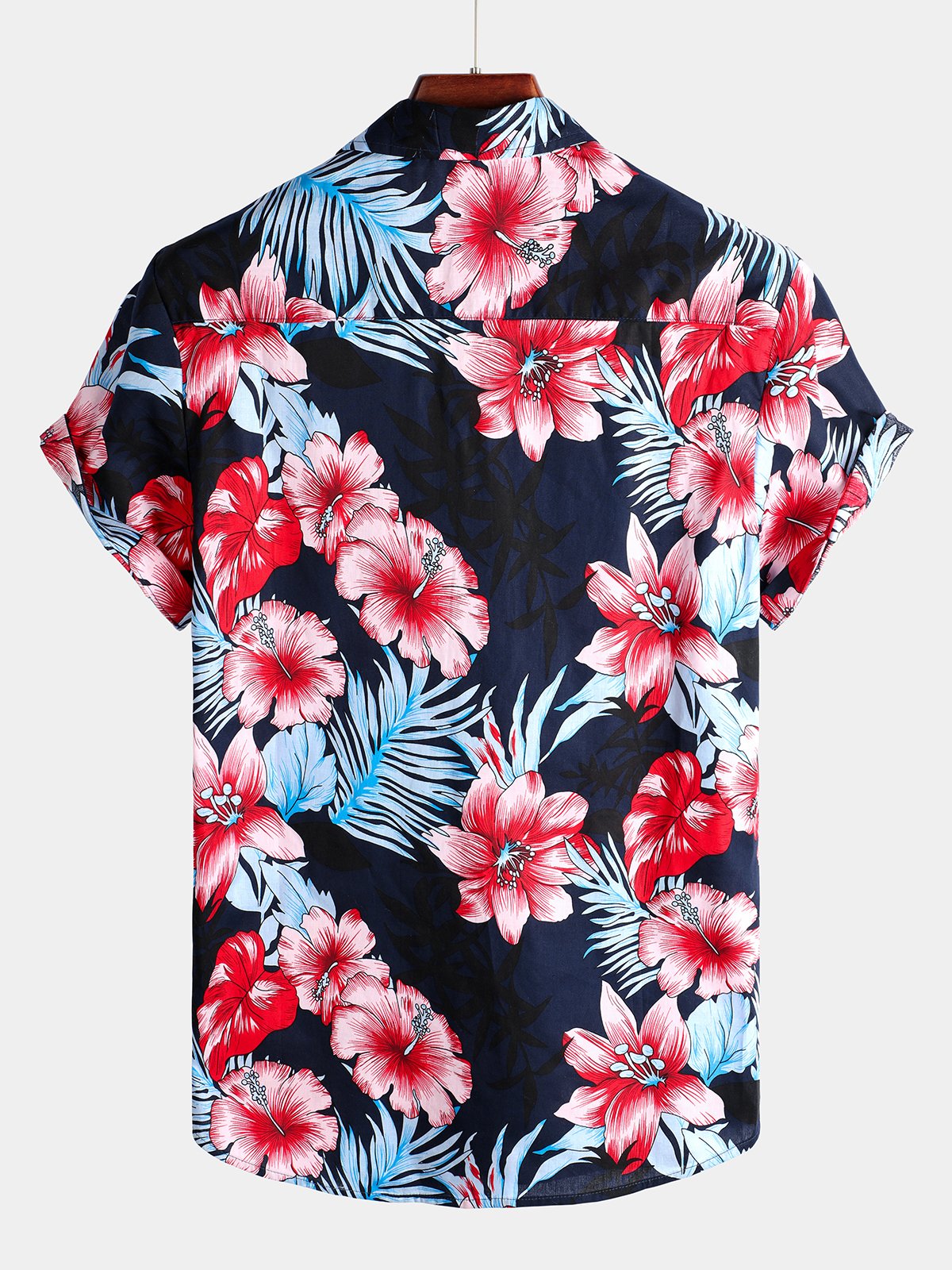 Tropical Floral Hawaiian Shirt