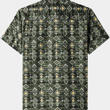 Geometric Short-Sleeve Shirt