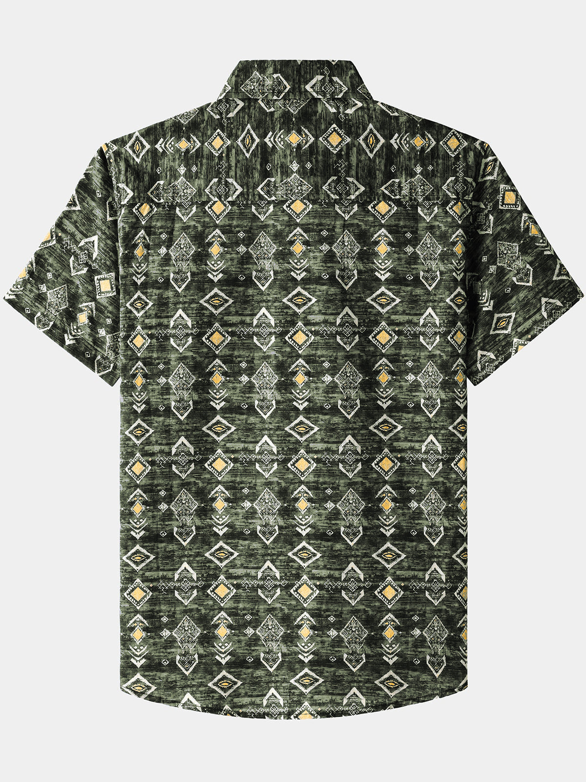 Geometric Short-Sleeve Shirt