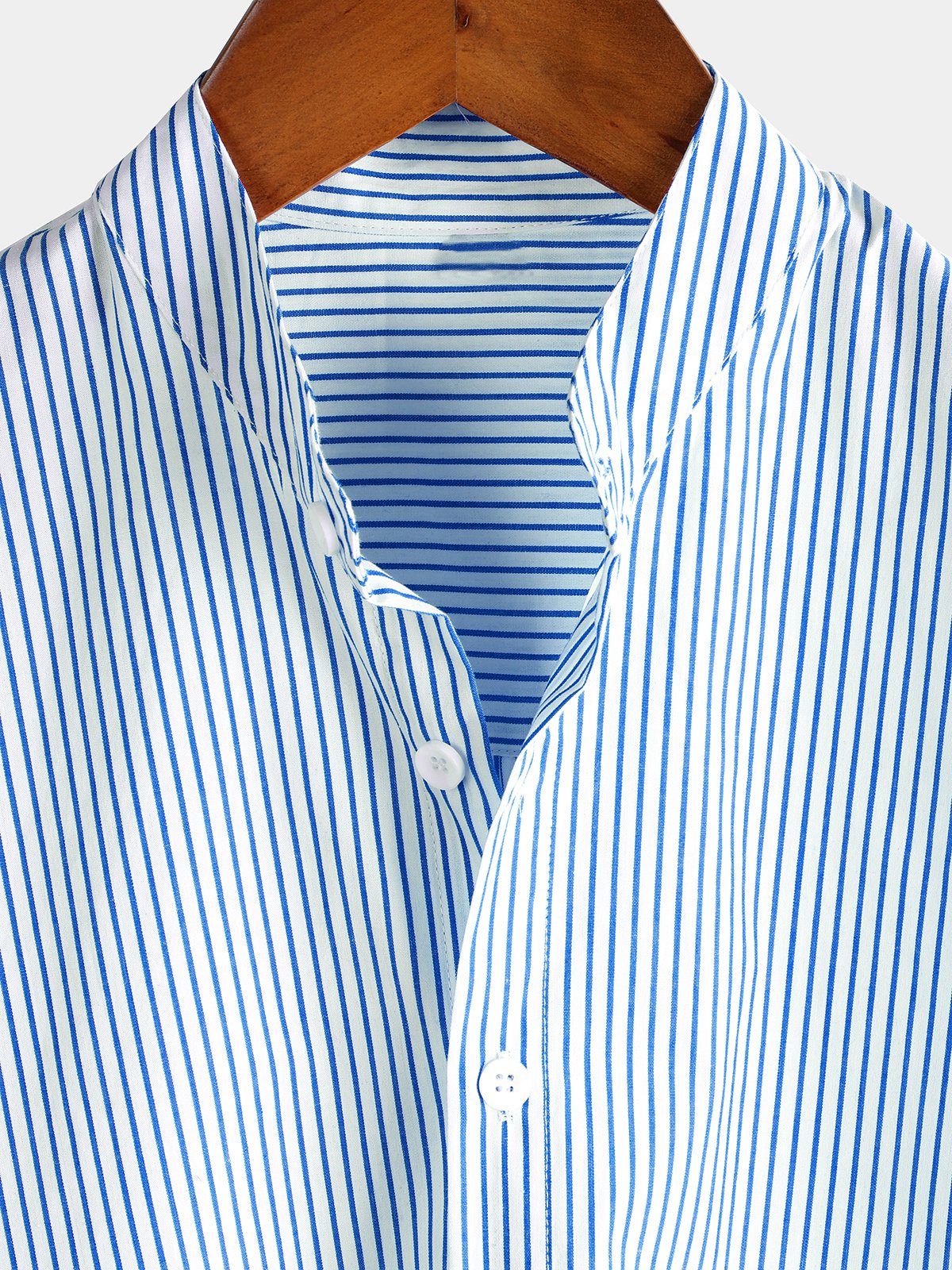 Striped Short-Sleeve Breathable Shirts