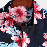 Tropical Floral Hawaiian Shirt