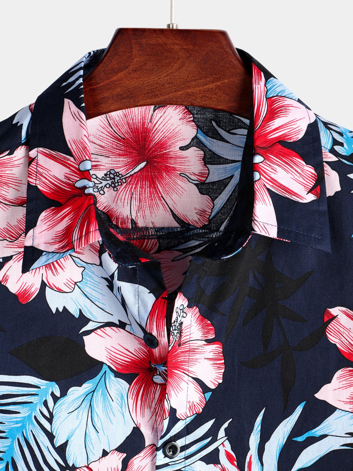Tropical Floral Hawaiian Shirt