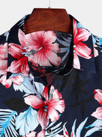 Tropical Floral Hawaiian Shirt