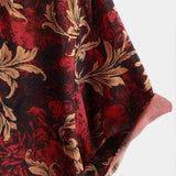 Vintage Floral Hawaiian Summer Short-Sleeve Shirt