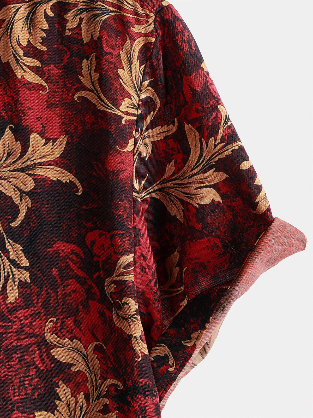 Vintage Floral Hawaiian Summer Short-Sleeve Shirt